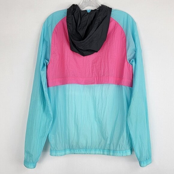 Champion Mens Packable Manorak Colorblock Windbreaker Jacket Size Small Pullover - Picture 3 of 16